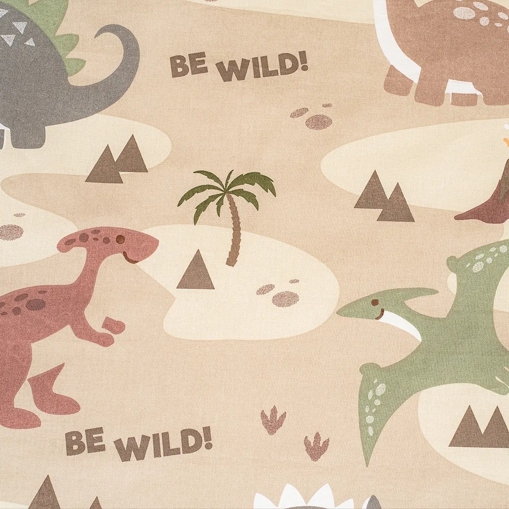 4Home Dziecięca pościel bawełniana Dino world, 140 x 200 cm, 70 x 90 cm, 140 x 200 cm, 70 x 90 cm