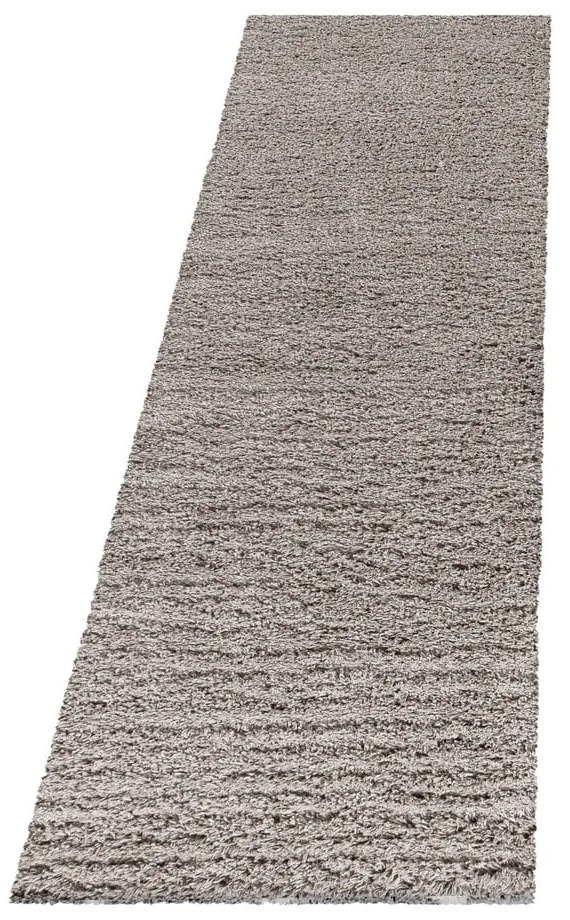 Jasnobrązowy chodnik 80x250 cm Fluffy – Ayyildiz Carpets