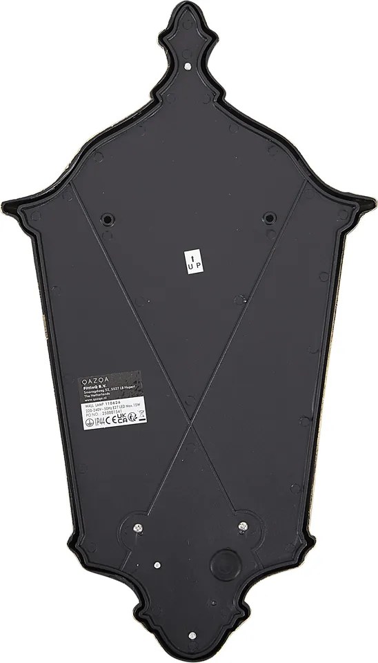 Klasyczny kinkiet zewnętrzny w kolorze antycznego złota IP44 - Havana Half