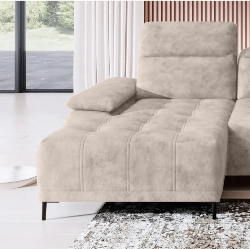 Narożnik FOCUS S z elektryczną regulacją siedziska WERSAL