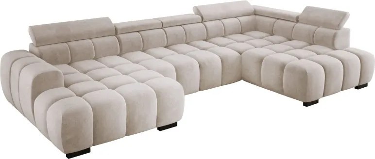 Narożnik BULL XL Prawostronny z elektryczną funkcją regulacji tkanina Salvador 03 WERSAL