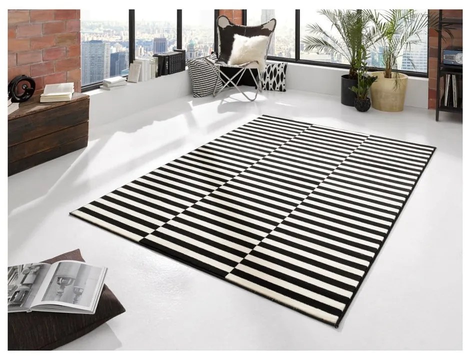 Czarny/kremowy dywan 80x150 cm Gloria – Hanse Home
