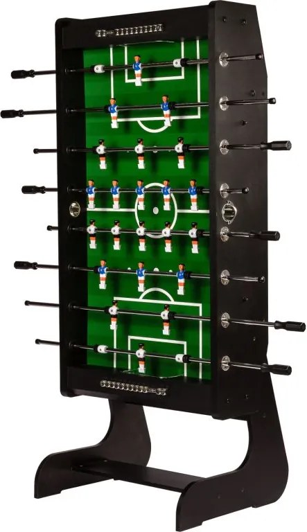 GAMESPLANET Stół piłkarski LIVERPOOL, 141x125x89 cm czarny