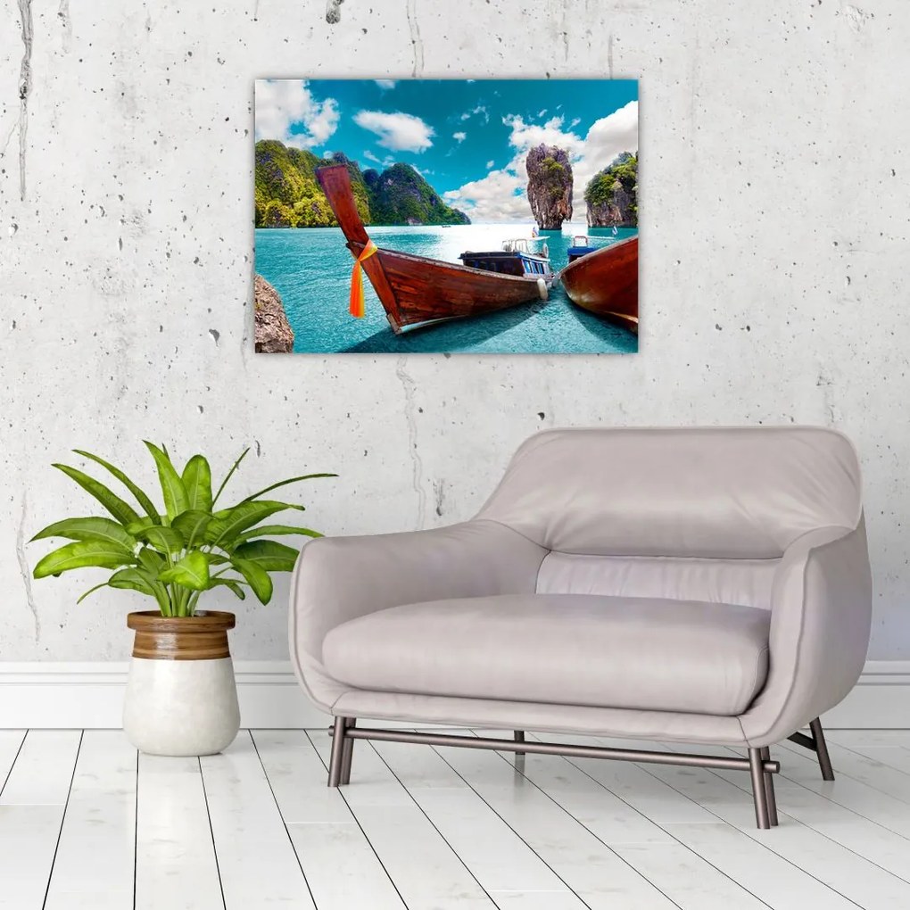 Obraz- Raj na ziemi (70x50 cm)