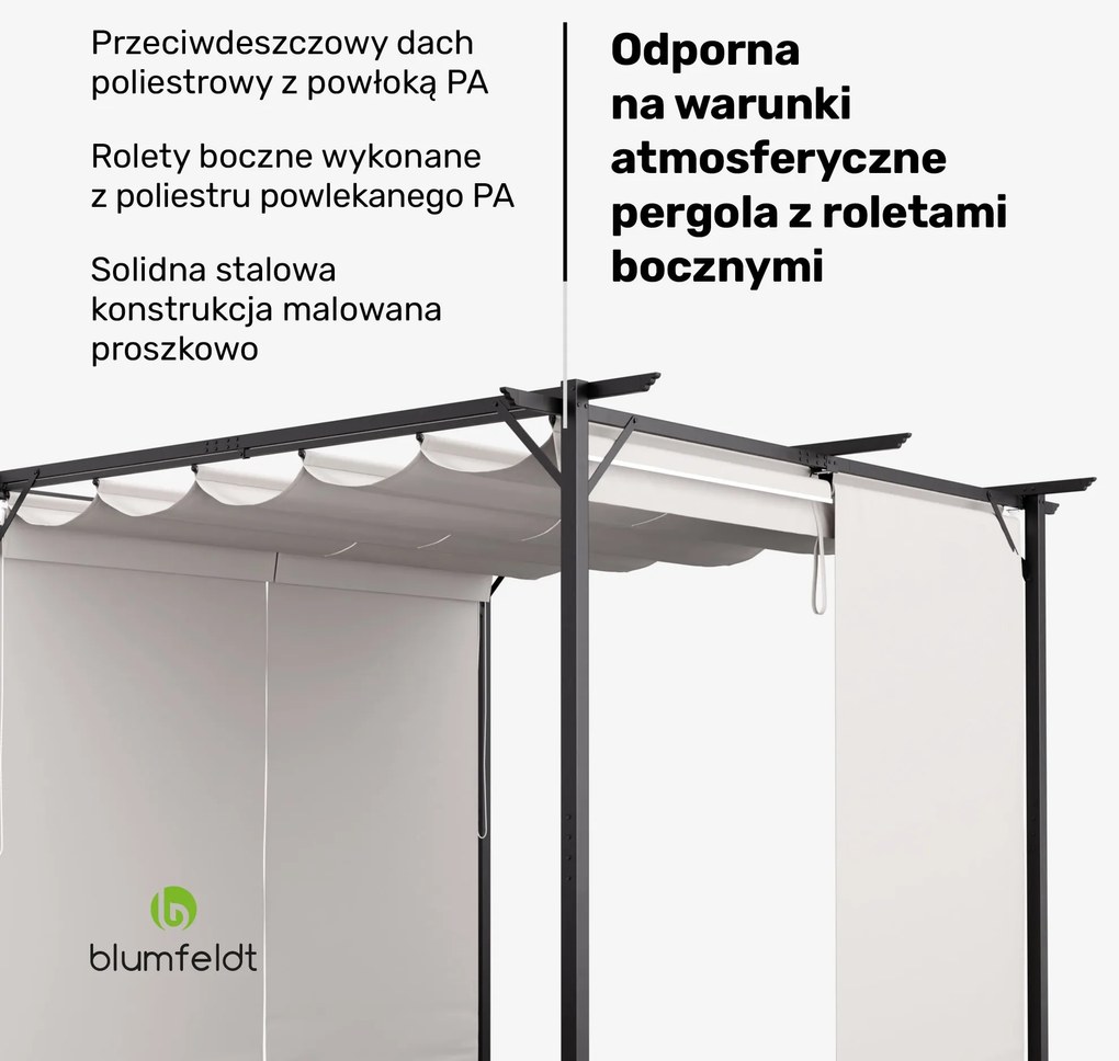 Blumfeldt Pantheon Rust Altana ogrodowa