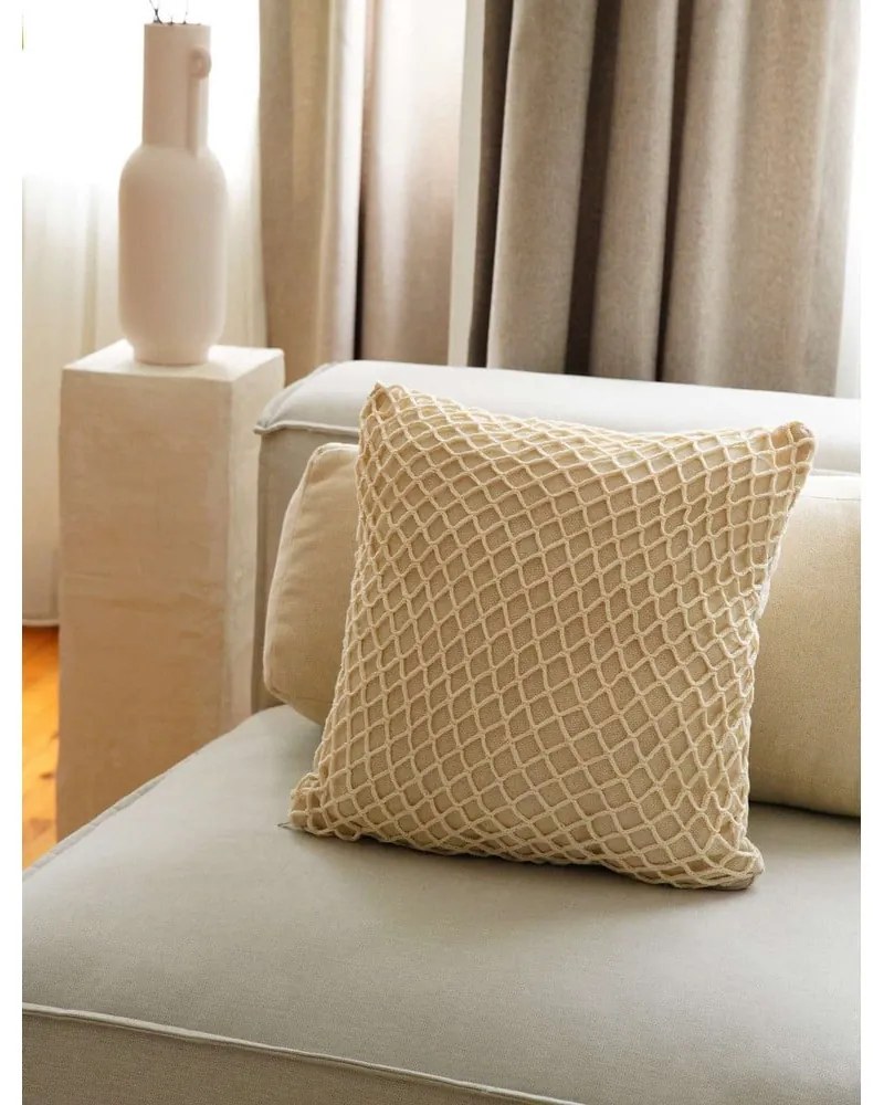 Bawełniana poszewka na poduszkę 43x43 cm Net – Mioli Decor