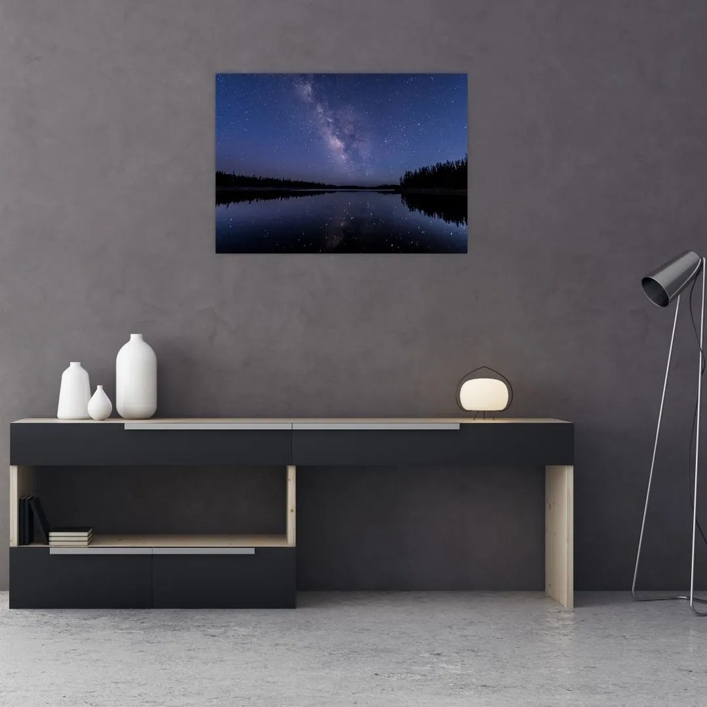 Obraz nocnego nieba (70x50 cm)