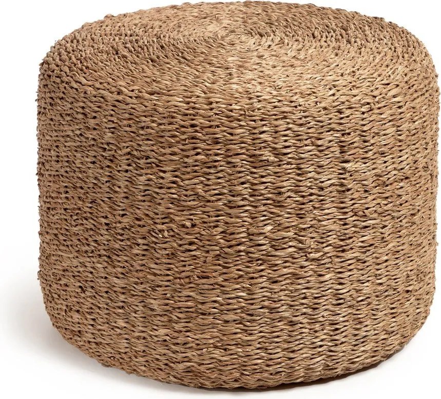 Puf w naturalnym kolorze Someina – Kave Home