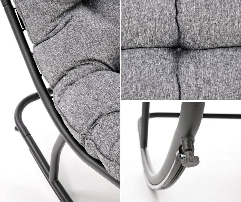 Bujany fotel ogrodowy Gatto