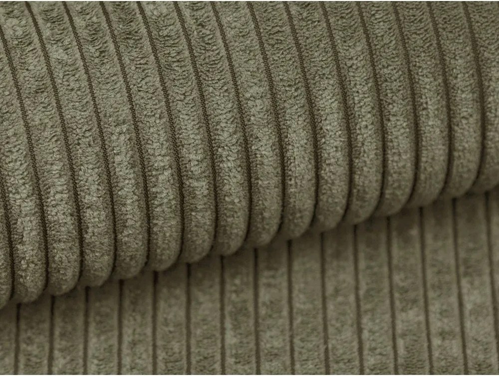 Zielony sztruksowy narożnik Campi – Cosmopolitan Design