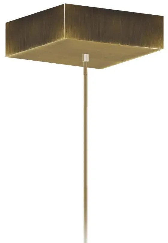 Nowoczesna lampa wisząca na złotym stelażu - M8-D53