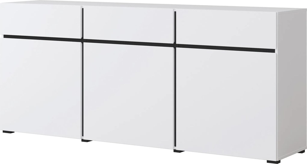 Komoda INCROCIO 180 cm do Salonu Sypialni Biały