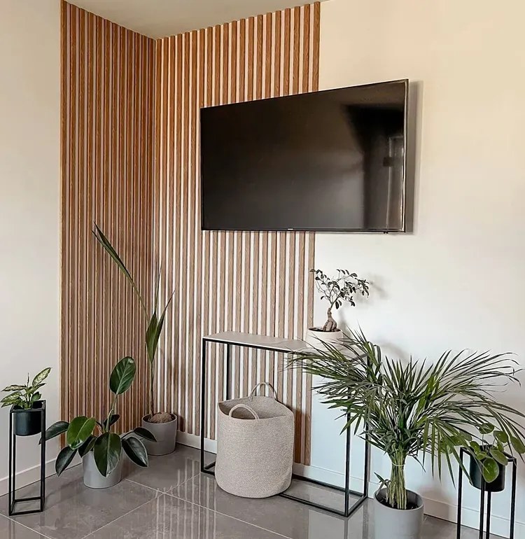 Lamele ażurowe 8 szt. dąb sonoma D1-K47