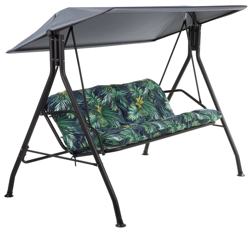 Huśtawka ogrodowa Marbella Black Edition G051-02IB PATIO