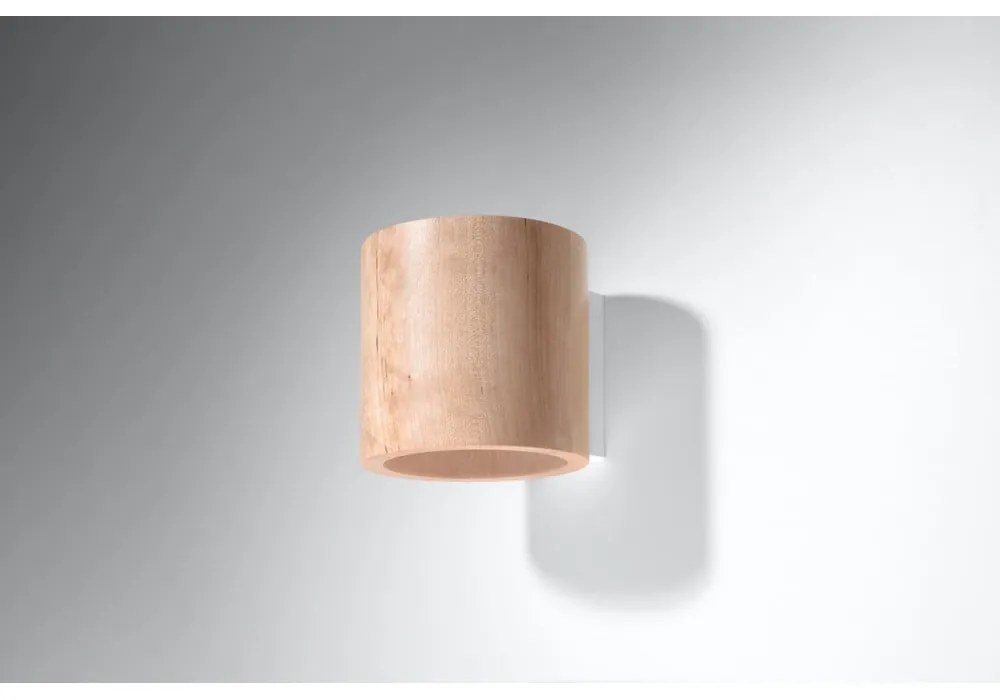 Drewniany kinkiet Sollux Roda