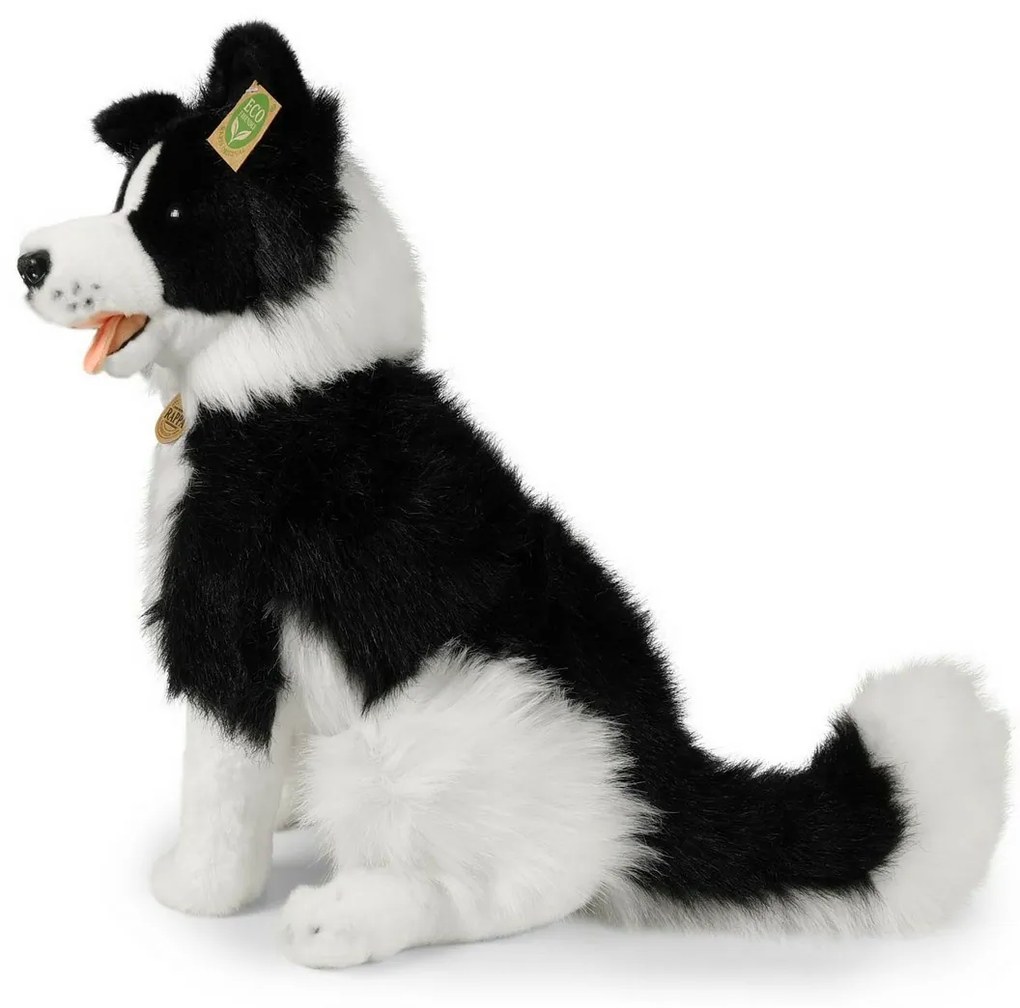 Rappa Pluszowy pies Border collie 40 cm ECO - FRIENDLY