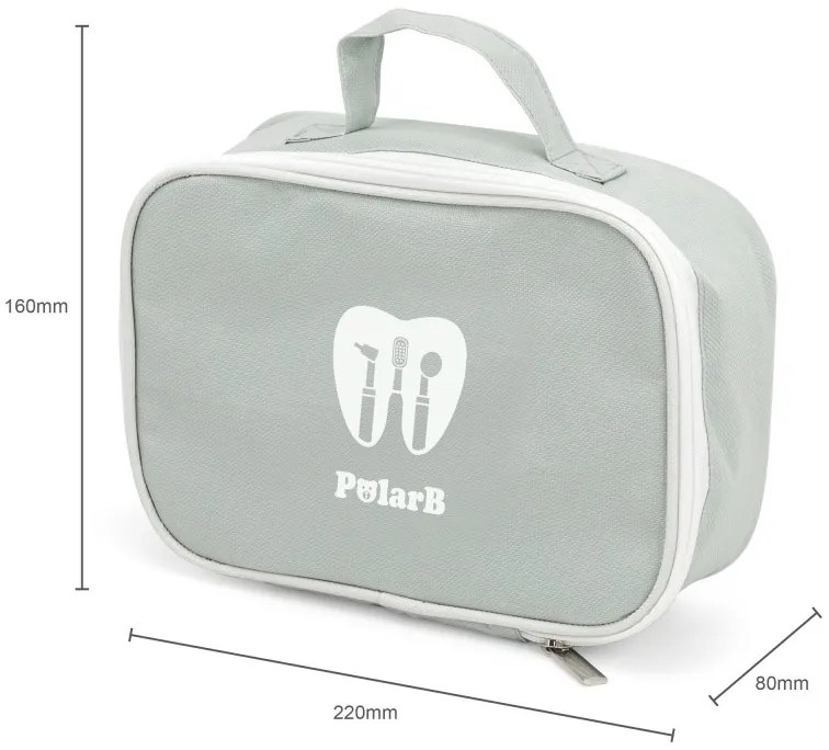 Viga polarb drewniany zestaw dentysty torba