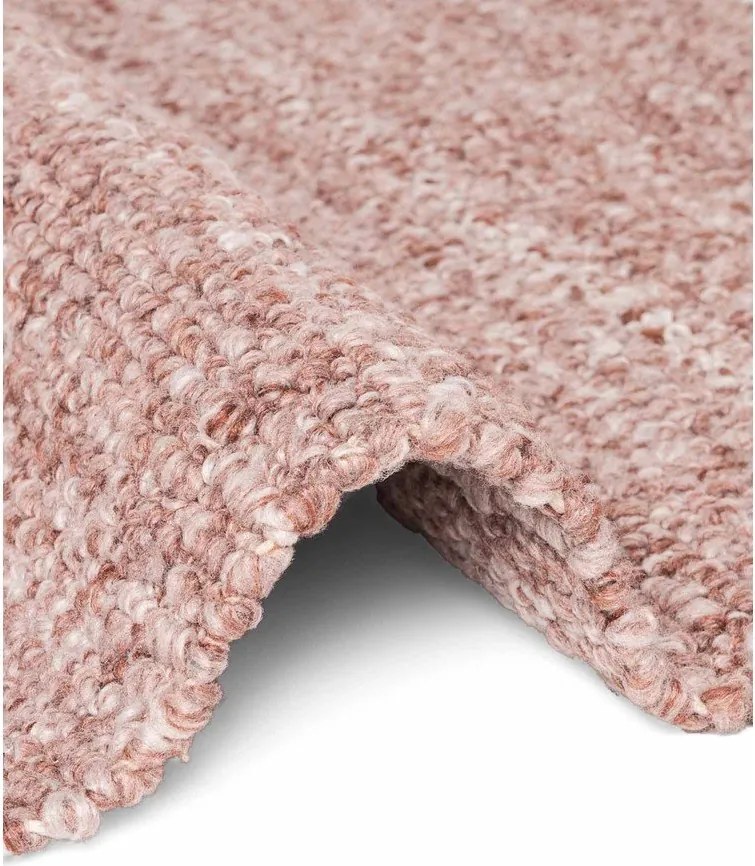 Szaroróżowy dywan z materiału bouclé tkany ręcznie 160x230 cm Notting Hill Portobello – Ted Baker