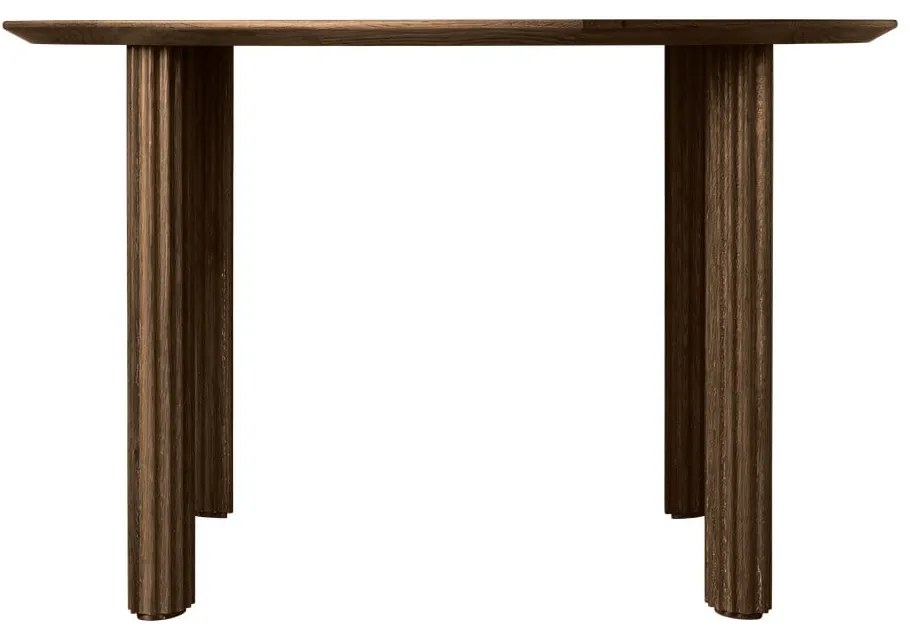 Okrągły stół z litego drewna dębowego ø 120 cm Comfort Circle – UMAGE