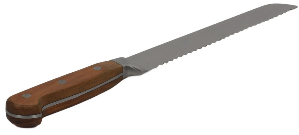 Nóż do krojenia chleba ELEGANCIA, stal nierdzewna, 33 cm