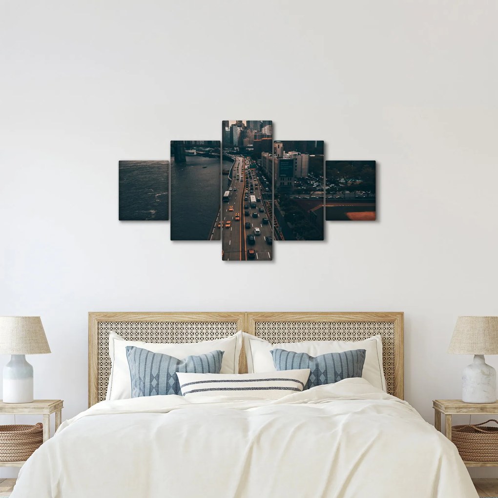 Obraz Manhattanu (125x70 cm)