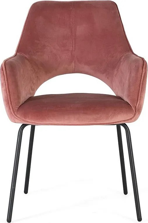 Zestaw 2 leżanek z brązowego weluru i metalu