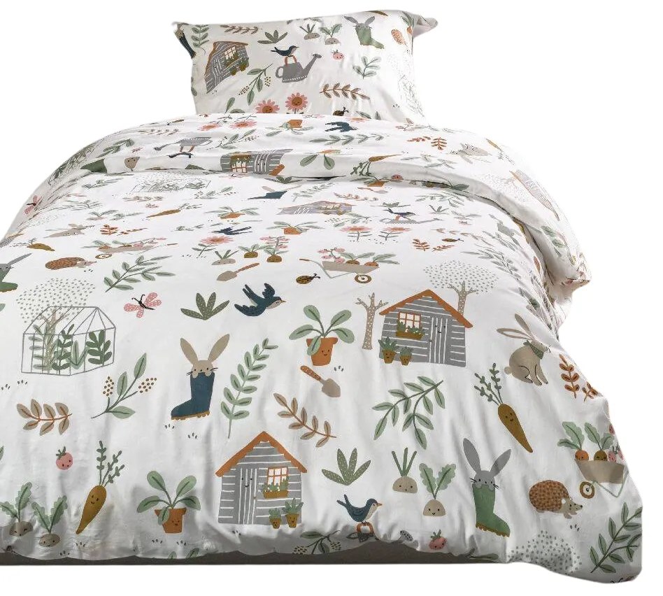 Pościel dla dzieci FOREST CABIN 100% bawełna, 140 x 200 cm