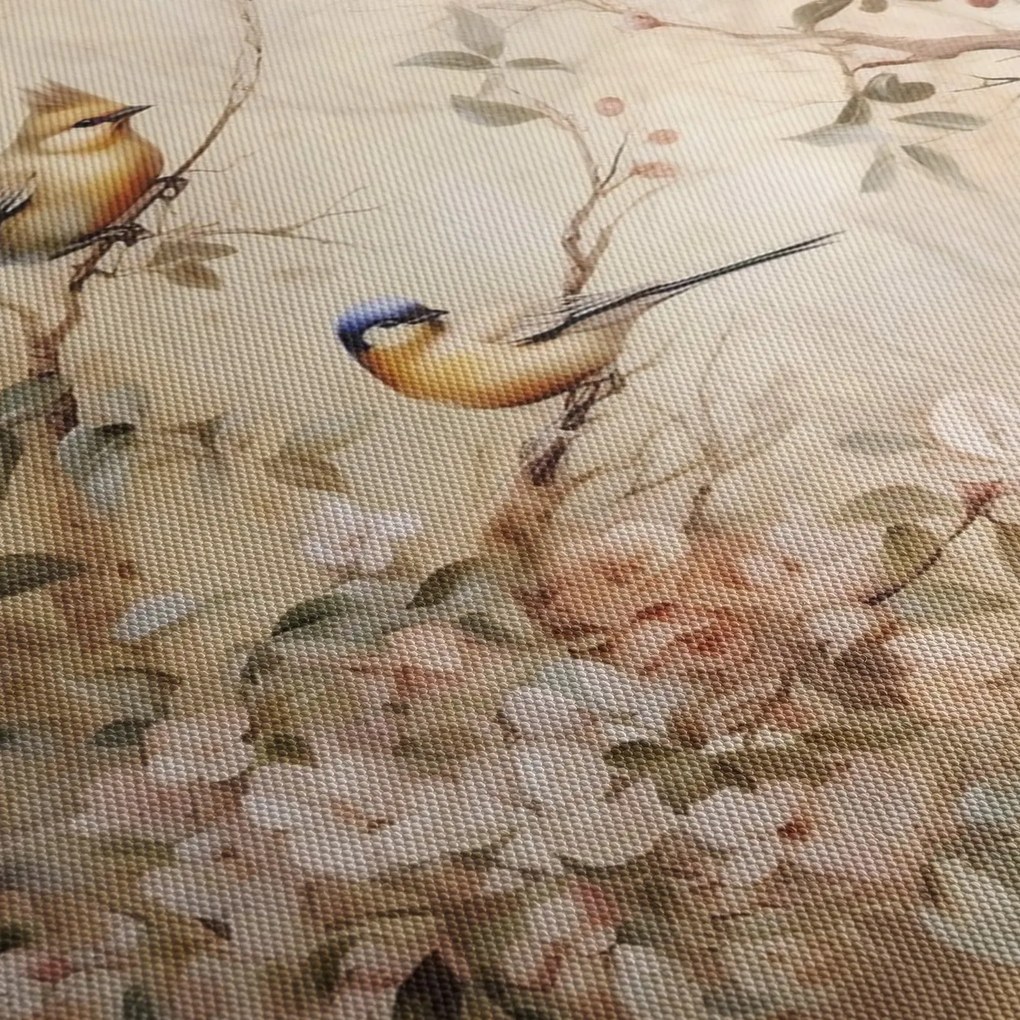 Obraz - Obraz ptaka w stylu vintage II. (70x50 cm)