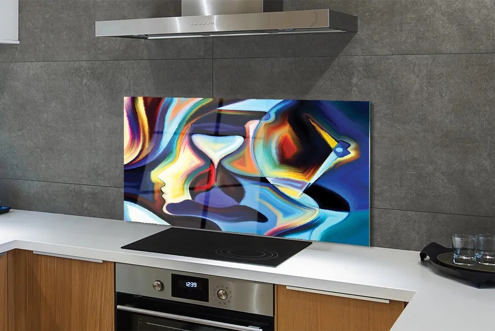 Szklany Panel Obraz pełen Żywych Barw