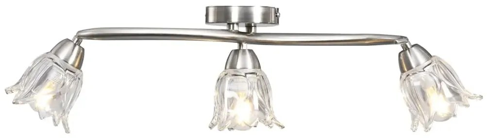 Lampa listwa sufitowa ze szklanymi kloszami - 3X EX208 E4-M32