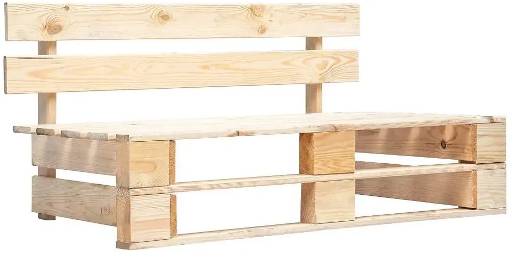 Ławka ogrodowa z palet - Olefix 2X