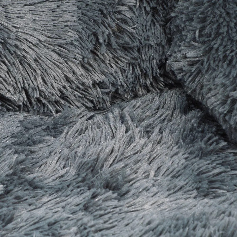 Ciemnoszara narzuta na kanapę dla psów 95x120 cm – Love Story