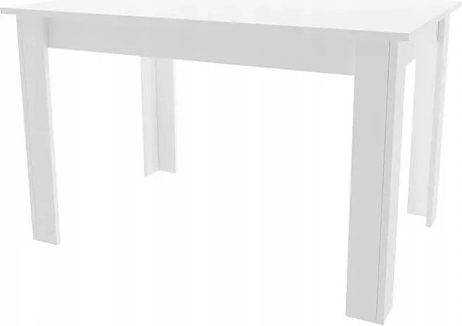 Biały minimalistyczny stół do jadalni E1-P22