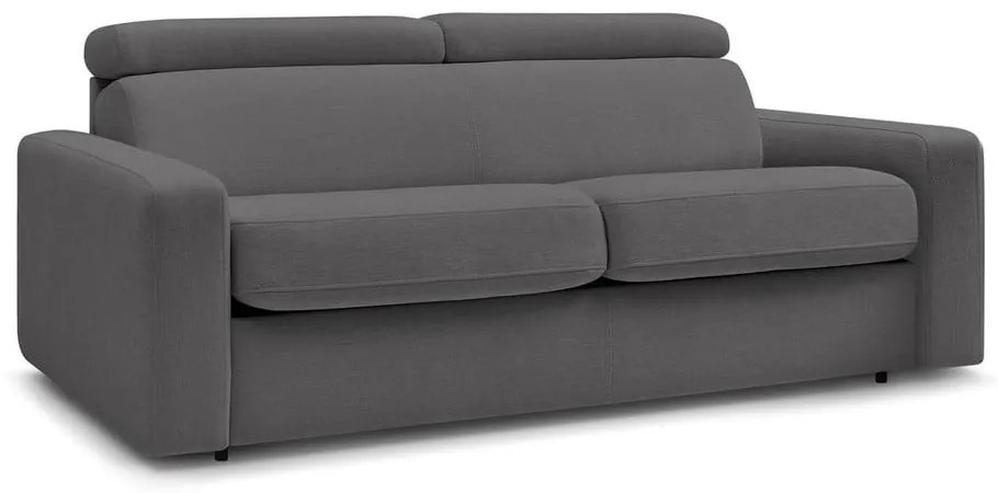Ciemnoszara rozkładana sofa 195 cm Monaco – Bobochic Paris