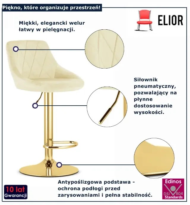 Hoker welurowy w stylu glamour E4-R73