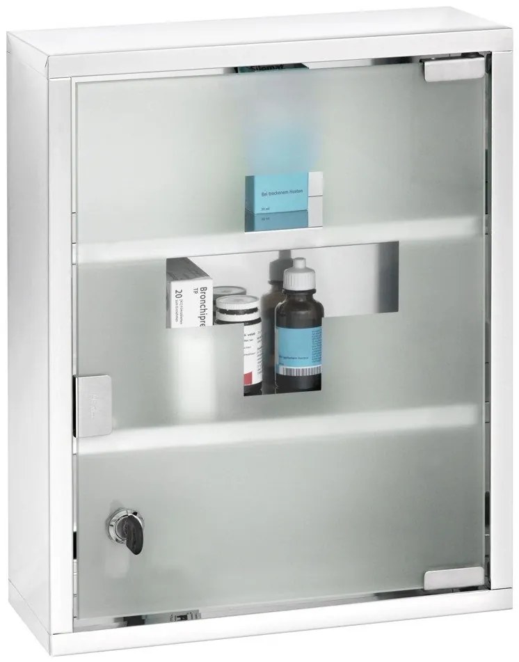 Apteczka MEDICINE CHEST zamykana na kluczyk - 30 x 12 x 40 cm, WENKO