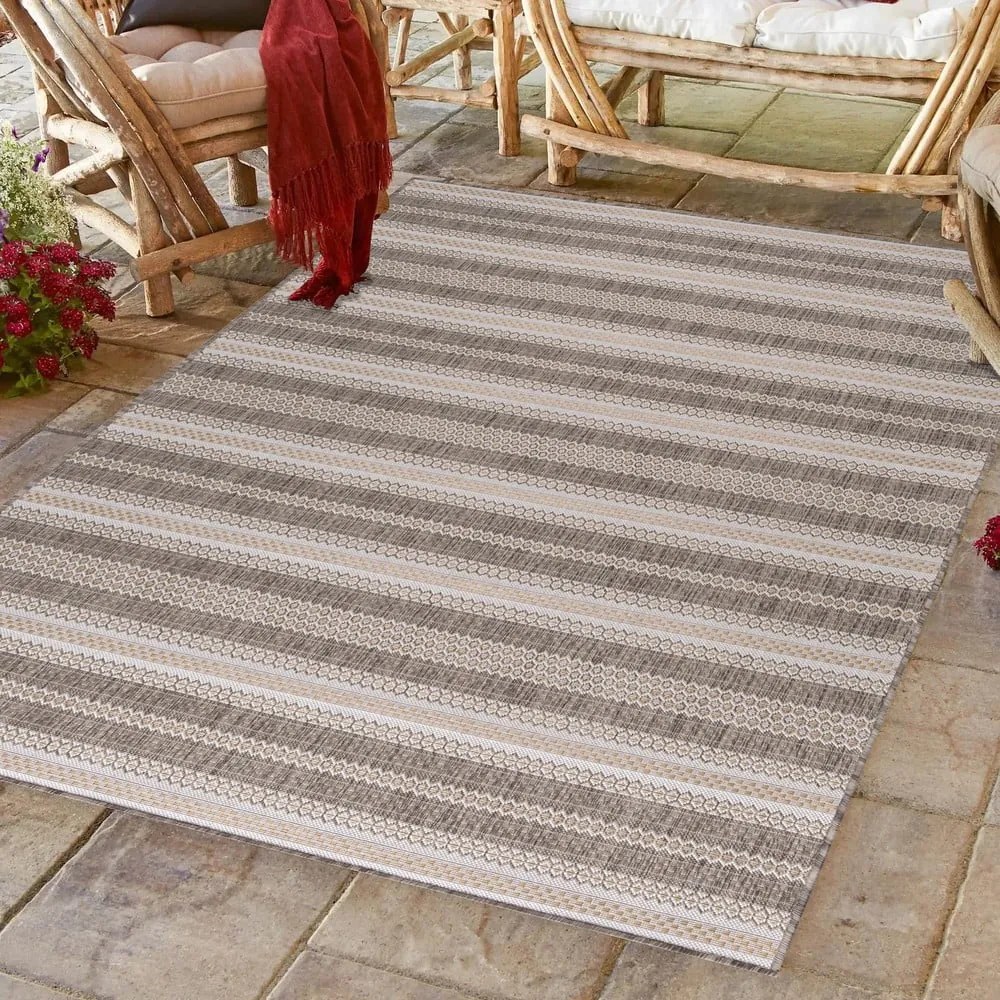 Beżowy dywan odpowiedni na zewnątrz 80x150 cm Sunny – Ayyildiz Carpets