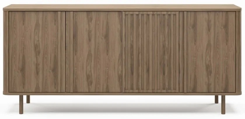 Komoda w dekorze dębu w naturalnym kolorze 180x80x40 cm Salma – Marckeric