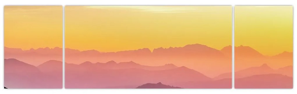Obraz kolorowego nieba (170x50 cm)