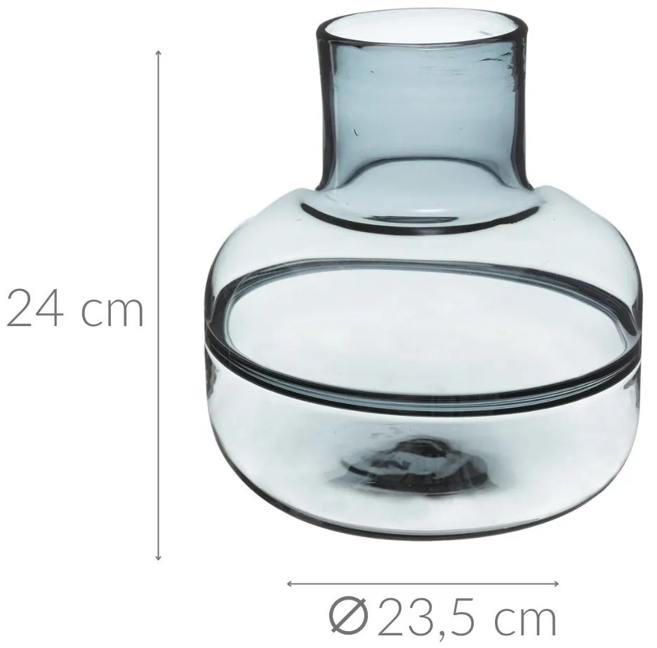 Wazon szklany SHINE, 23,5 cm