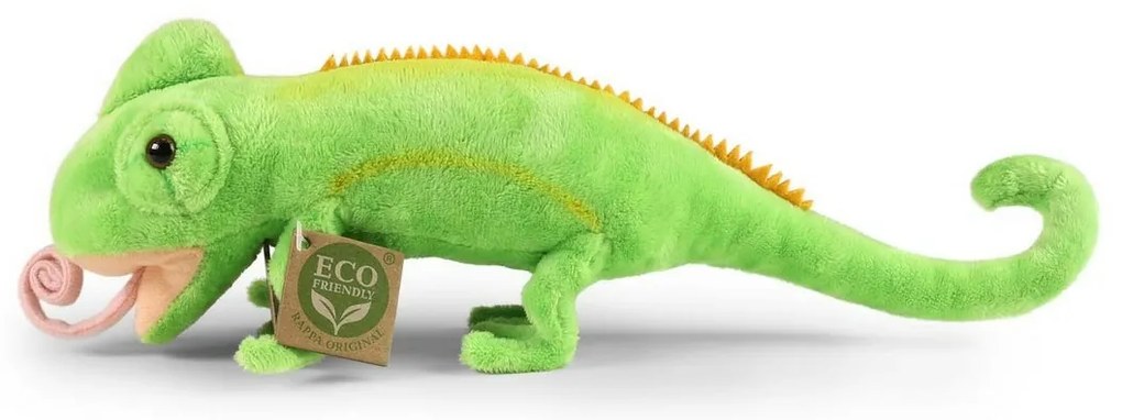 Rappa Pluszowy kameleon 30 cm ECO - FRIENDLY