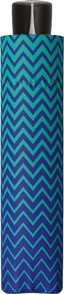 Doppler Fiber Mini Strong Blue damski składany parasol