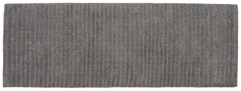 Dywan wełniany MILTON 200x70 cm, szary