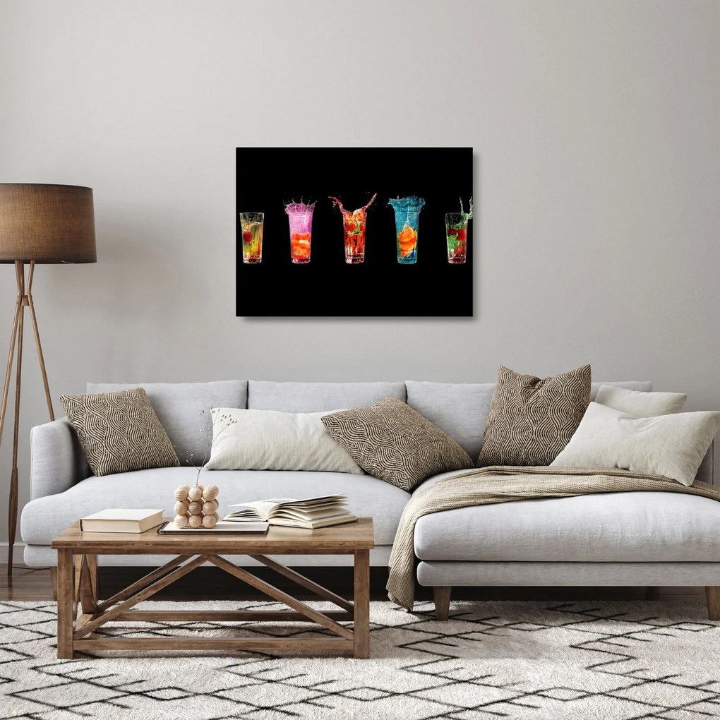 Obraz na szkle napojów (70x50 cm)