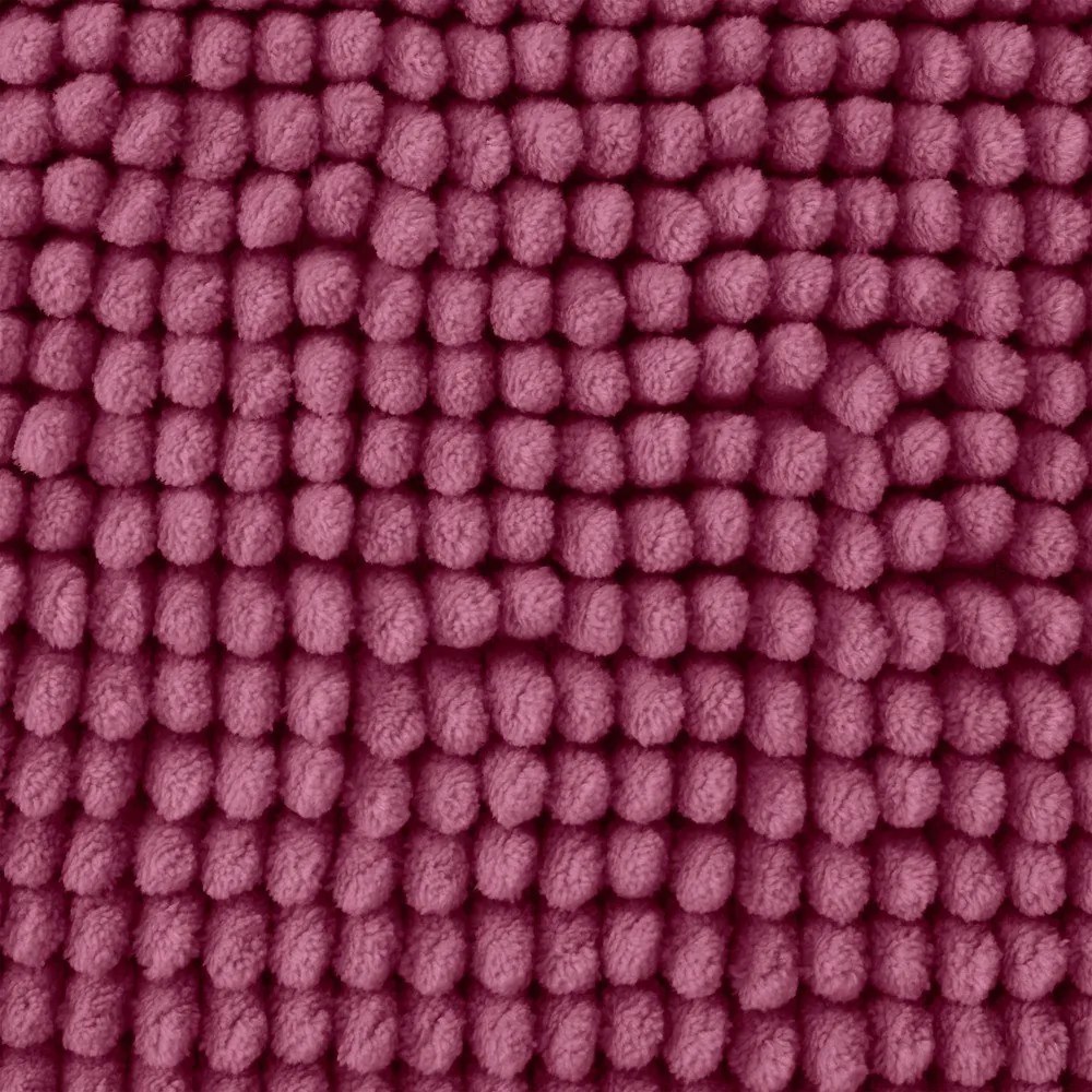 Ciemnoróżowy dywanik łazienkowy 50x80 cm Bobble – Catherine Lansfield