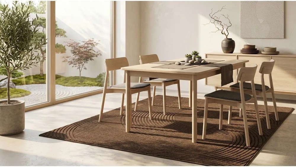 Brązowy dywan 160x230 cm Zephyr – ESTE