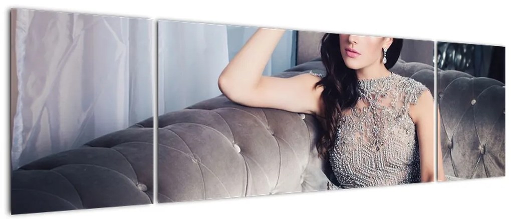 Obraz - Glamour (170x50 cm)