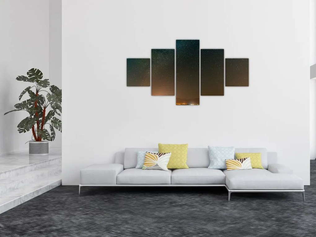 Obraz Drogi Mlecznej (125x70 cm)