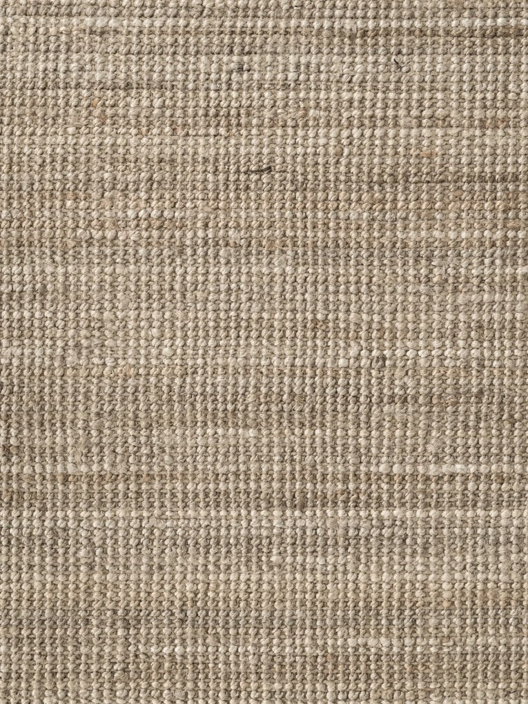 Dywan naturalny jutowy ręcznie tkany Boucle brązowo-szary 160 cm x 160 cm