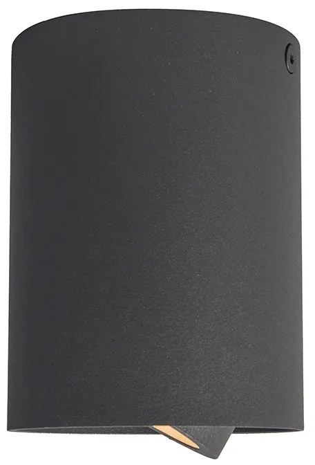 Inteligentny reflektor natynkowy ciemnoszary z możliwością przechylania z WiFi GU10 - Rondoo Up Nowoczesny Oswietlenie wewnetrzne